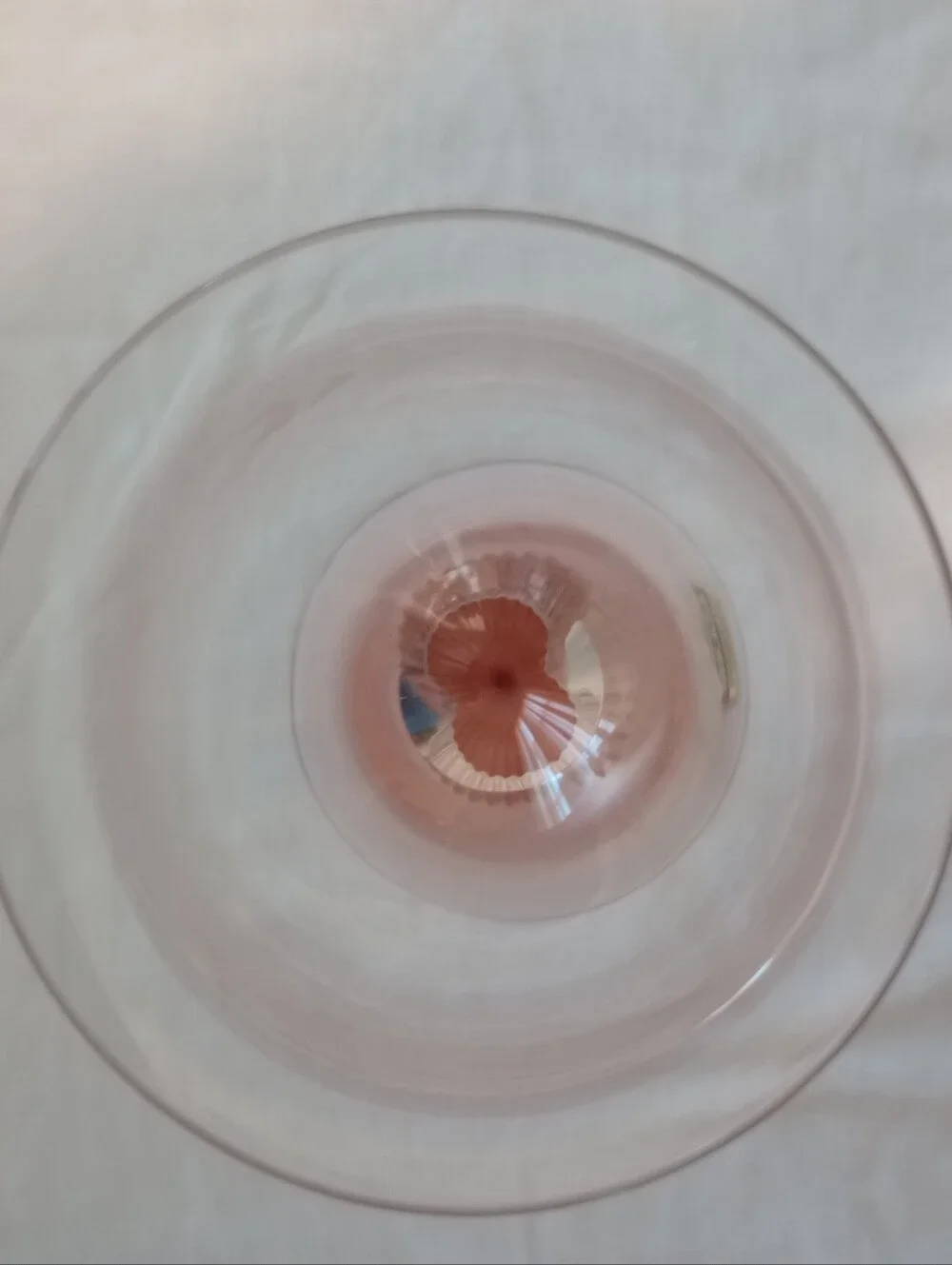 Mikasa Sea Mist Coral Wine Glasses-Set of 3- Made In West Germany